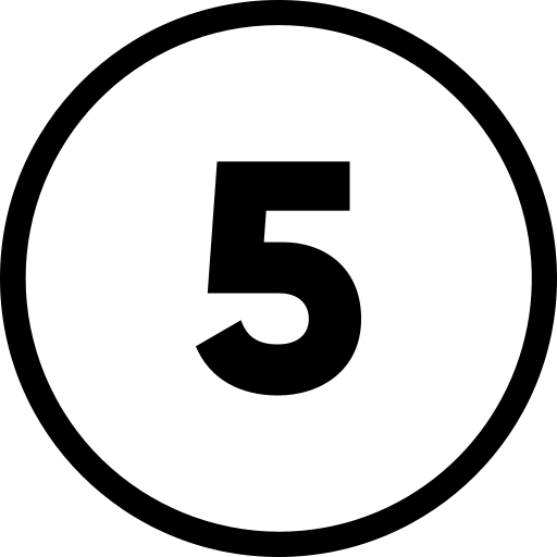 Zahl 5